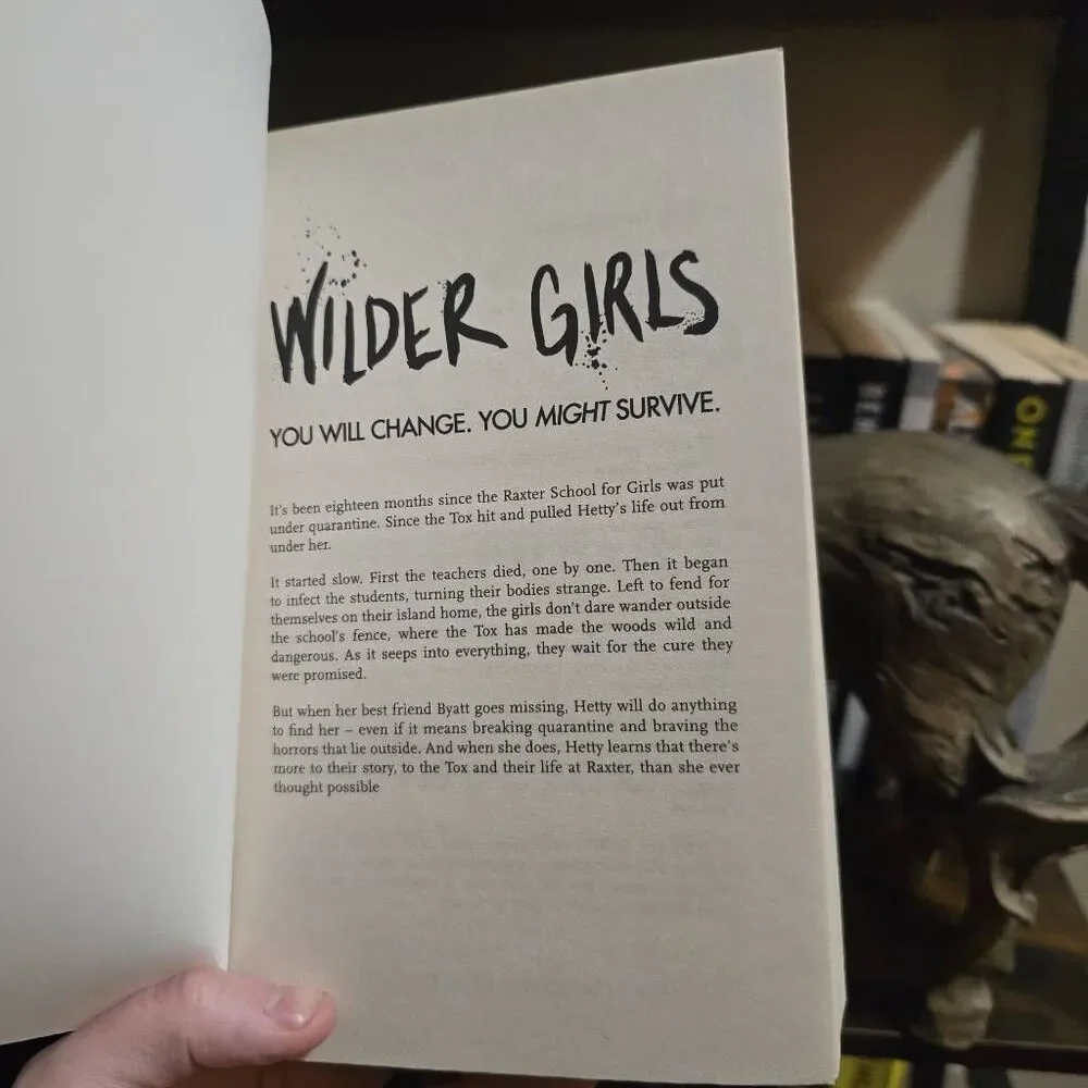 Wilder Girls Rory Power Paperback Book Dystopian Young Adult Horror